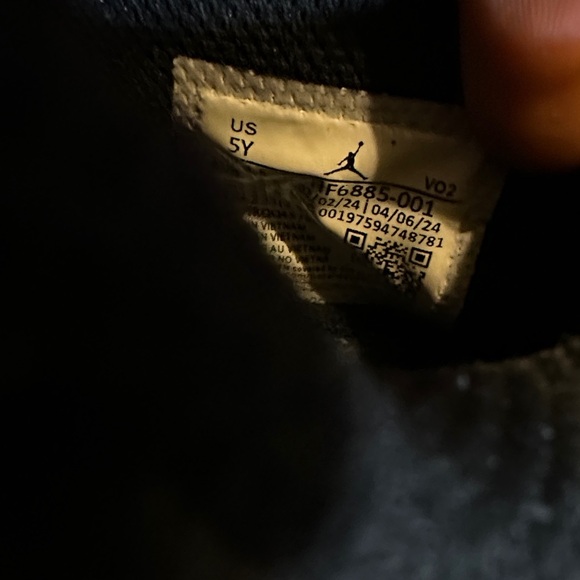 Jordan 1 Retro Youth Baseball Cleats Size 5Y - Picture 6 of 6